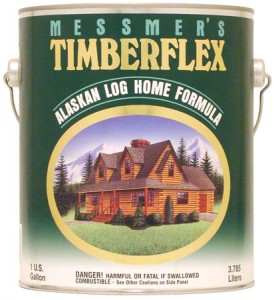 Messmers Timberflex Log Home Finish