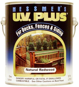 Messmers UV Plus Gallon Can Messmer's UV Plus Deck Stain Wood Stain